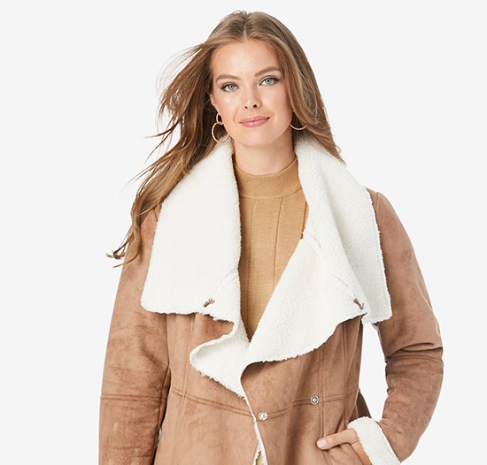 Faux Shearling Jacket